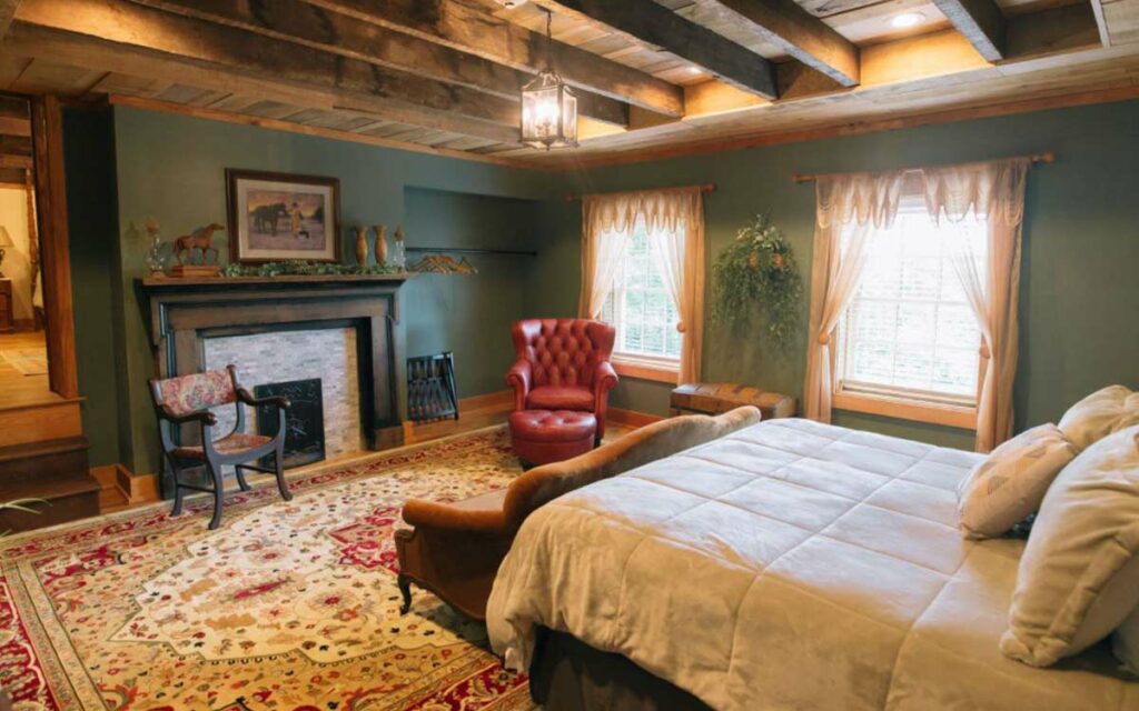 Beautiful guest room at the Best Bed and Breakfast in Nashville