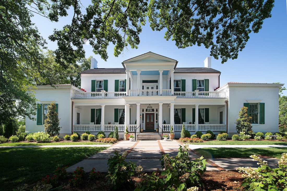 Nashville Meeting Space, a exterior photo of the Belle Air mansion