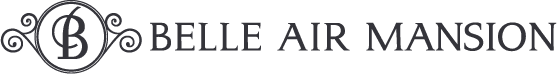 Belle Air Mansion logo in black