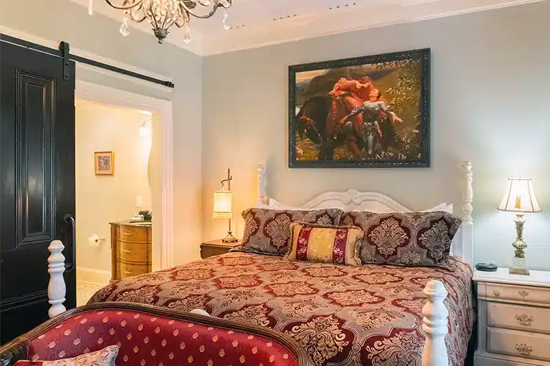 The Garnet Room in the Belle Air Mansion