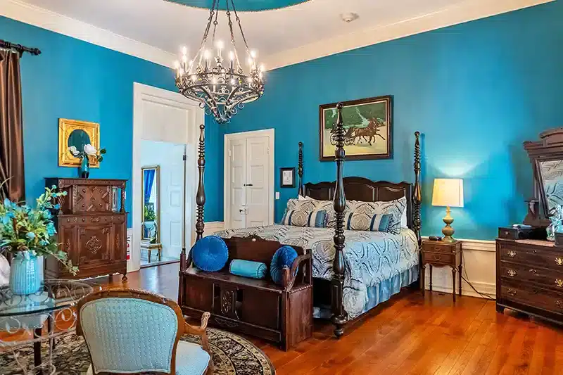 The Turquoise Room in the Belle Air Mansion Nashville