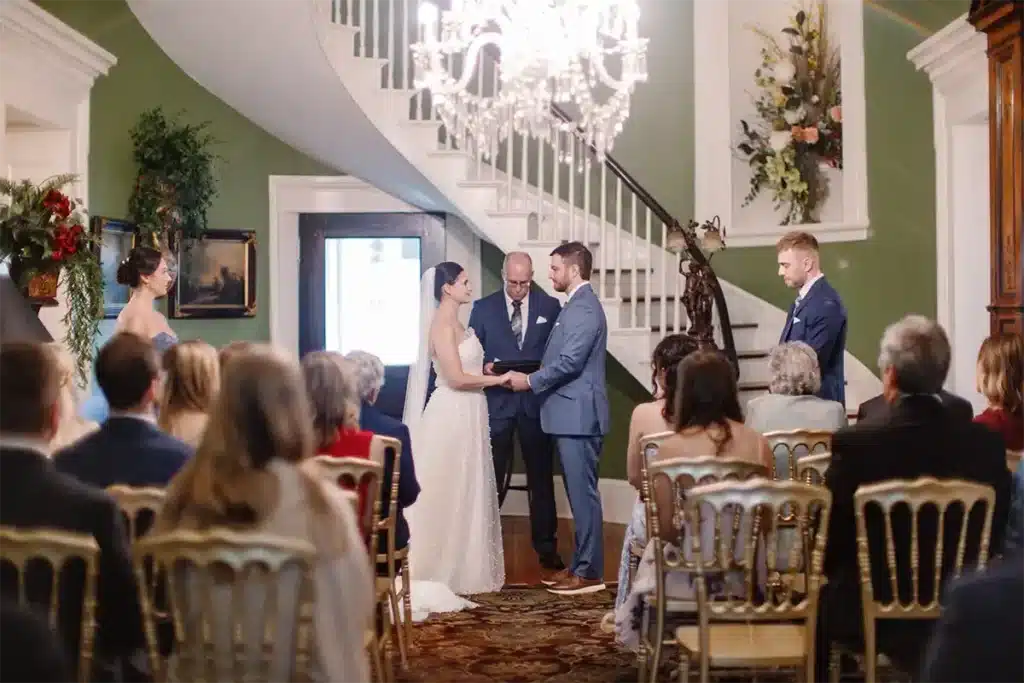 Wedding Ceremony in the Belle Air Grand Hall