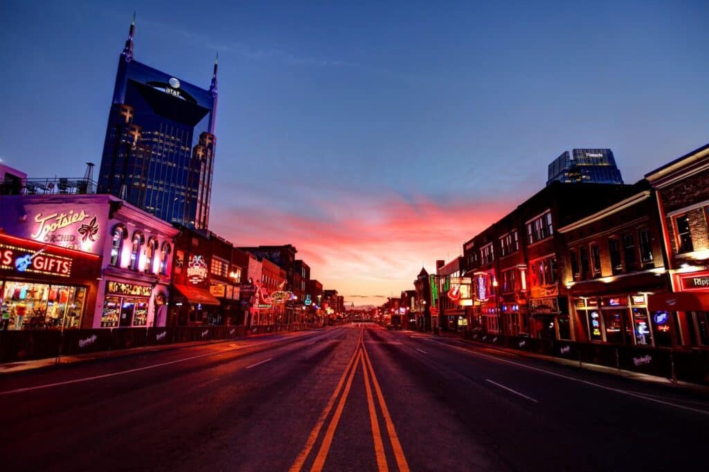 One of the best things to do on Broadway in Nashville is explore the Honky Tonks in the evening